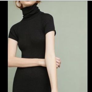 Anthropologie Dresses - Maeve Subtle Metallic Knit Turtleneck Rib Dress 2 Anthropologie Dresses - Maeve Subtle Metallic Knit Turtleneck Rib Dress 2